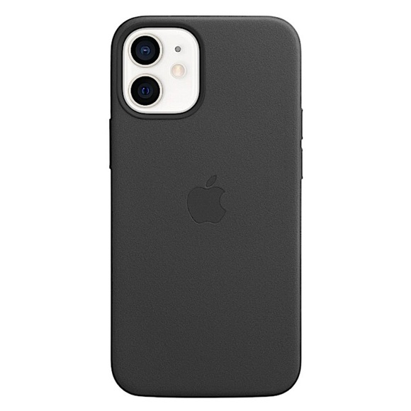 Apple Other - Apple iPhone 12 Mini Black Leather Case